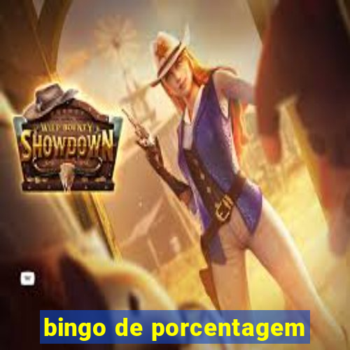 bingo de porcentagem